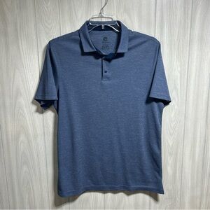 Champion Men’s Blue Short Sleeve Polo Shirt Size Large